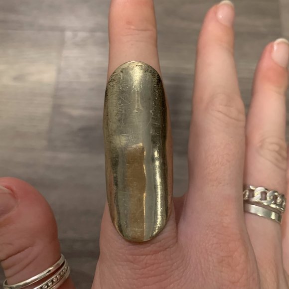 Statement Silver Ring - Picture 3 of 3